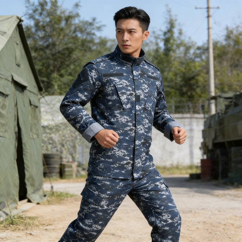 Safari Outdoor Hunting Jackets - Men's Outdoor Tactical Camouflage Uniform Combat
