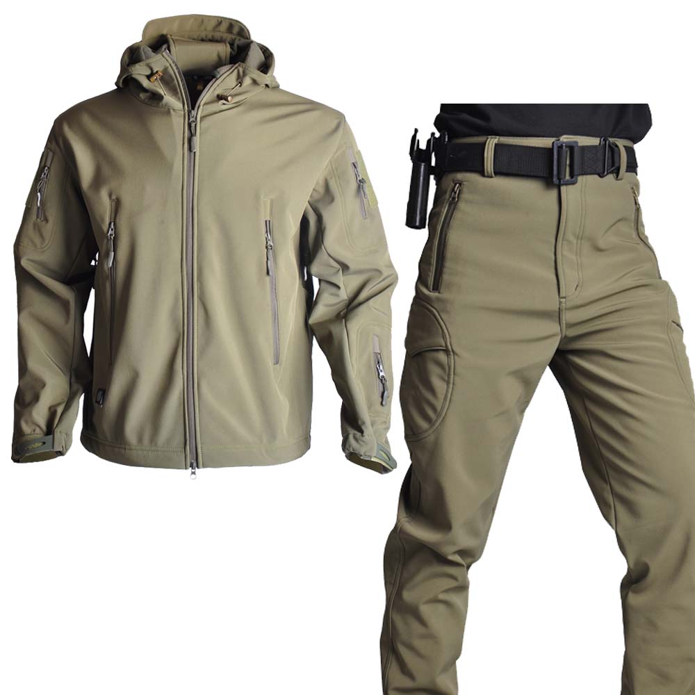 Safari Outdoor Hunting Jackets - Outdoor Uniforms Tactical Jackets Soft Shell