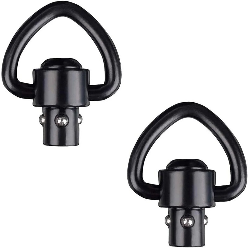 Rifle Sling Swivel - 1/2PCS Rifle Push Button QD Release