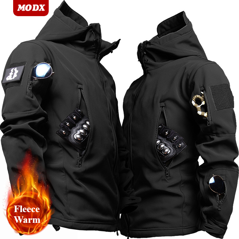 Outdoor Shark Skin Soft Shell  - Safari Outdoor Hunting Jackets ulasan dan harga