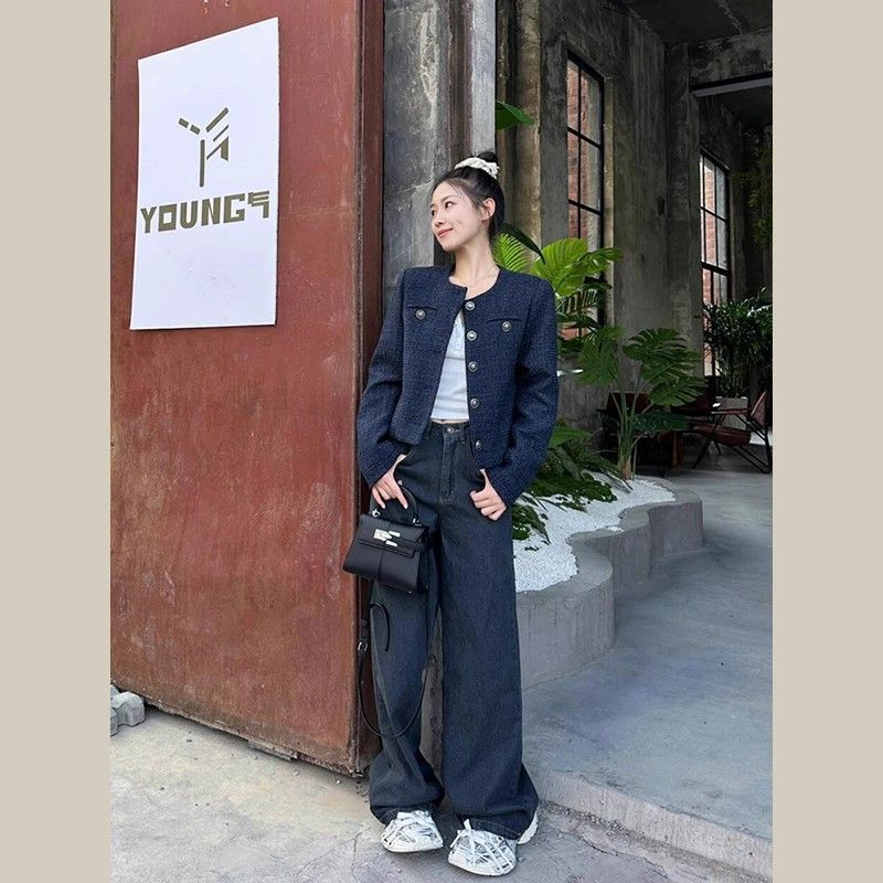 Tweed Jacket Coat Woman Womens - Safari Outdoor Hunting Jackets ulasan dan harga