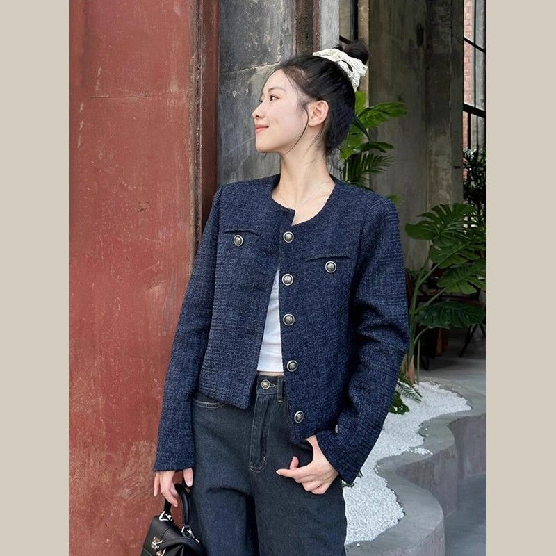 Tweed Jacket Coat Woman Womens - Safari Outdoor Hunting Jackets ulasan dan harga