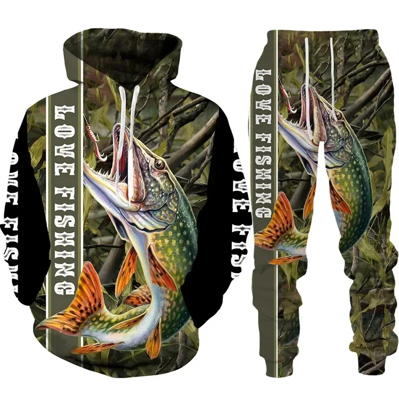 Cool Carp Fishing 3D Printed U - Outdoor Hunting Hoodie ulasan dan harga