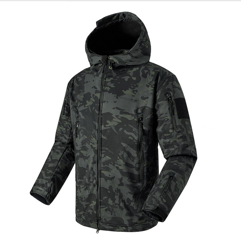 Men's Camouflage Waterproof Ja - Outdoor Hunting Hoodie ulasan dan harga