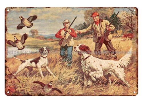 metal retro rustic signs whole - Hunting Quail ulasan dan harga