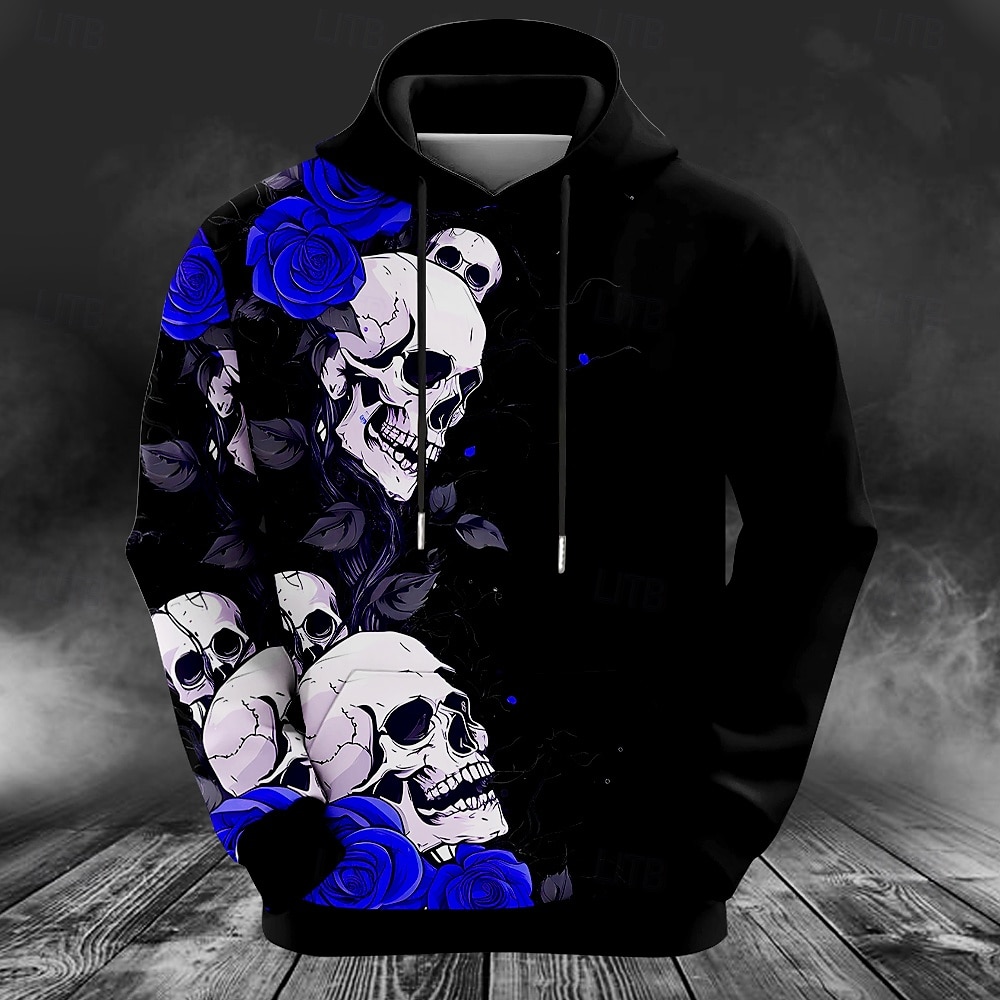 Men's Deer print Hoodie Sweats - Outdoor Hunting Hoodie ulasan dan harga