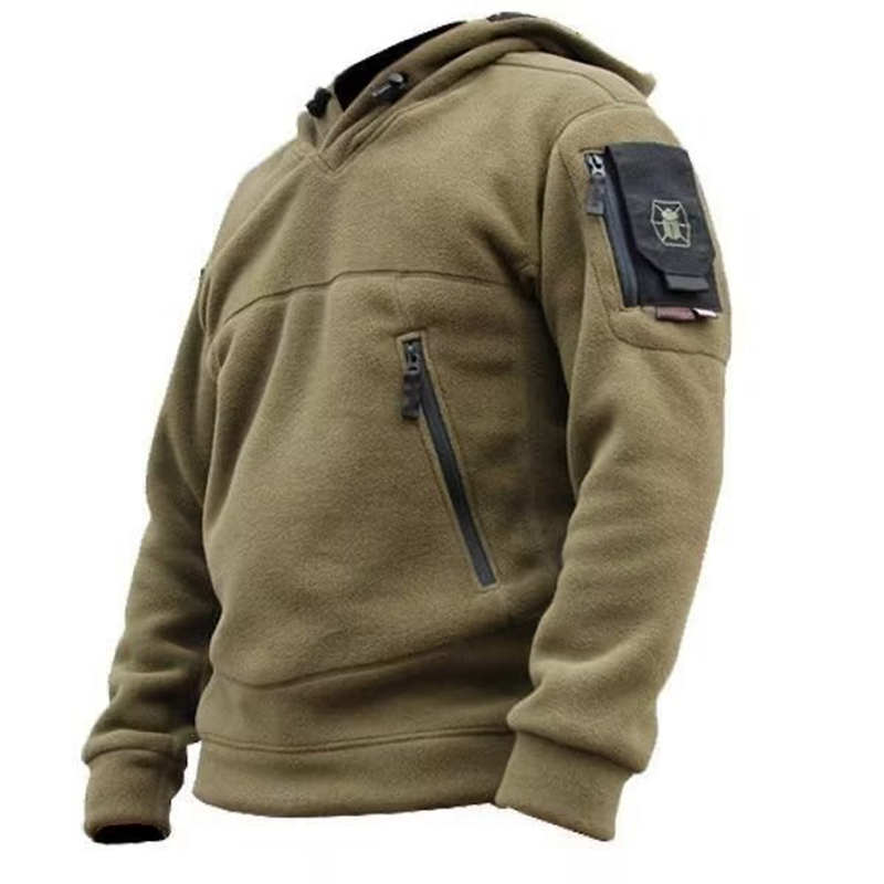 Men Winter Thermal Fleece Outd - Outdoor Hunting Hoodie ulasan dan harga