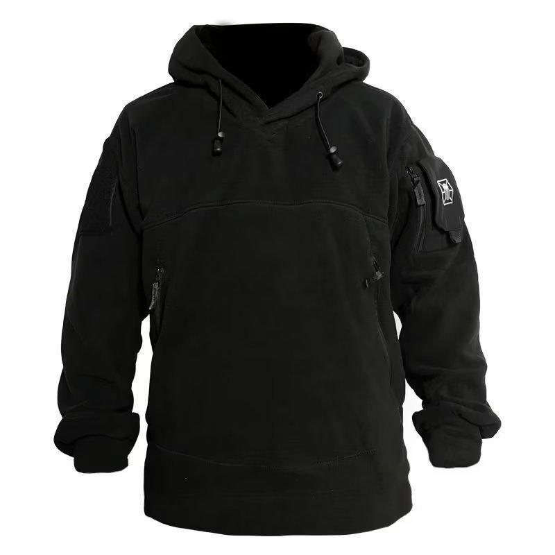 Men Winter Thermal Fleece Outd - Outdoor Hunting Hoodie ulasan dan harga