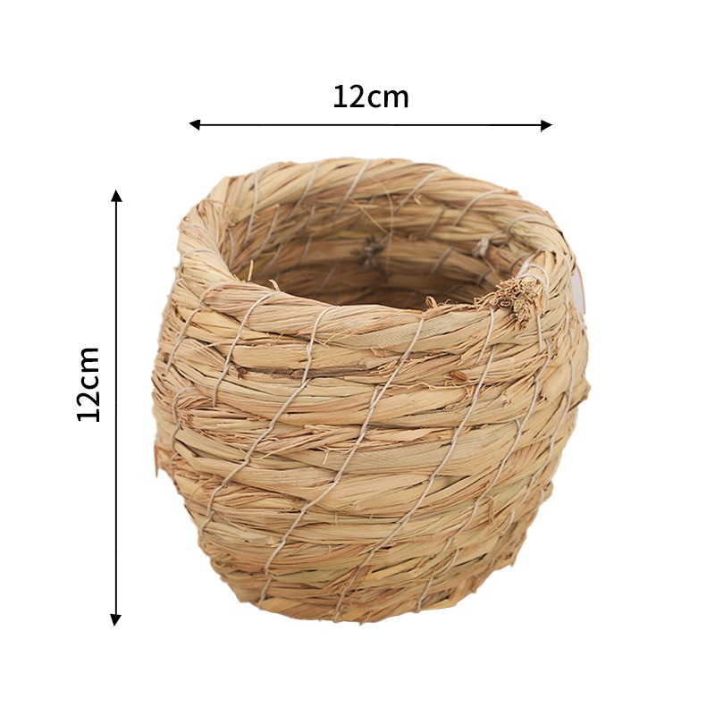 Hand Woven Straw Chicken Nest  - Hunting Quail ulasan dan harga