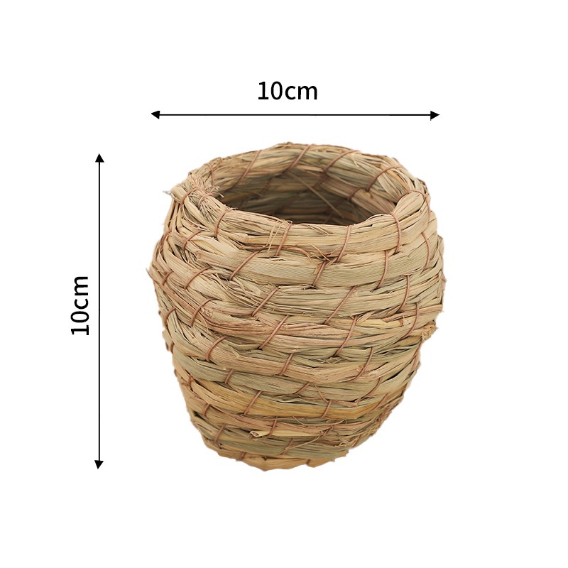 Hand Woven Straw Chicken Nest  - Hunting Quail ulasan dan harga