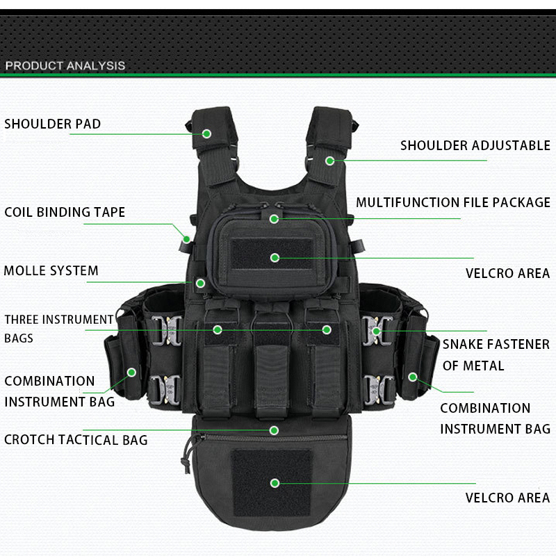 YAKEDA 8280 Tactical Vest - Hu - Outdoor Hunting Vest ulasan dan harga