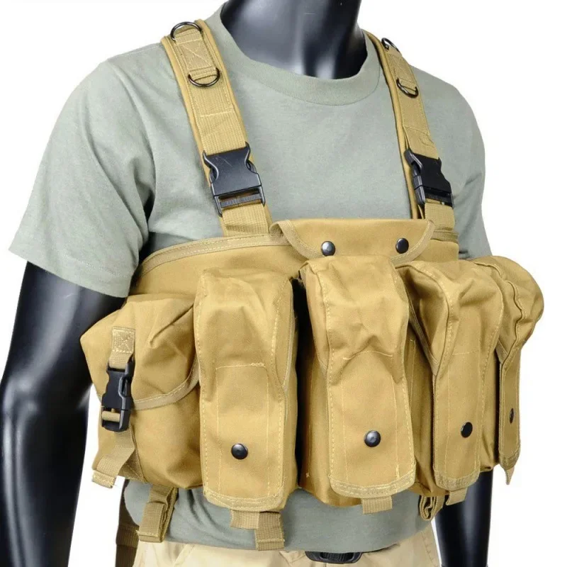 AK Chest Rig Vest AK 47 Molle  - Outdoor Hunting Vest ulasan dan harga