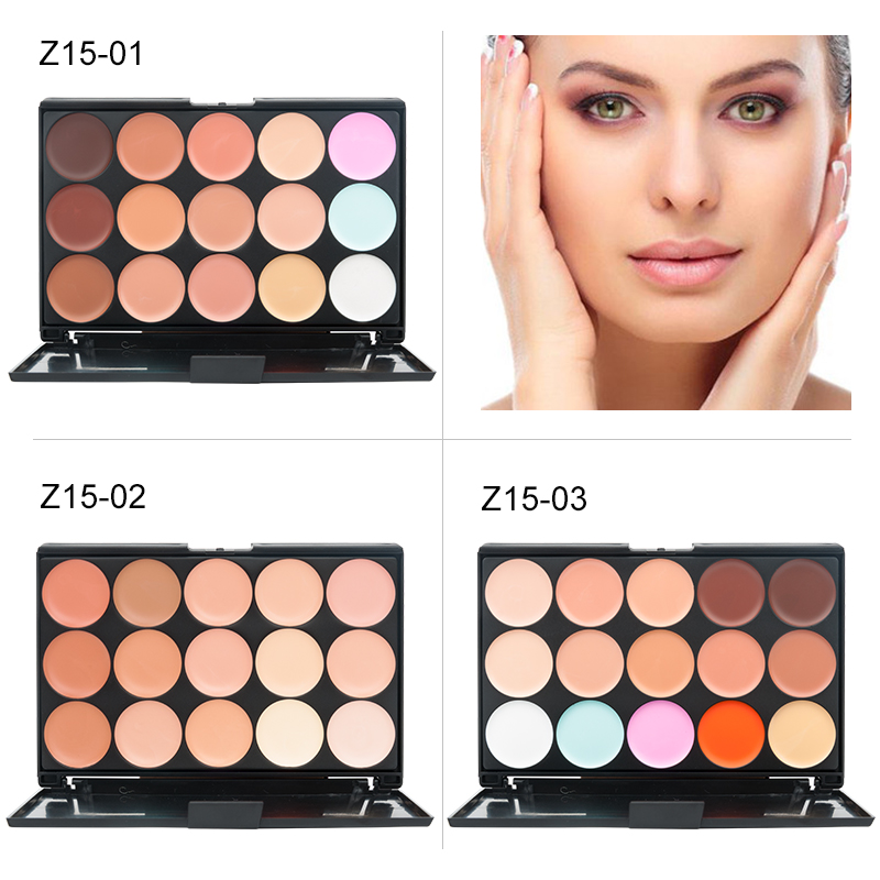 15 Colors Face Concealer Camou - Camo Face Paint ulasan dan harga