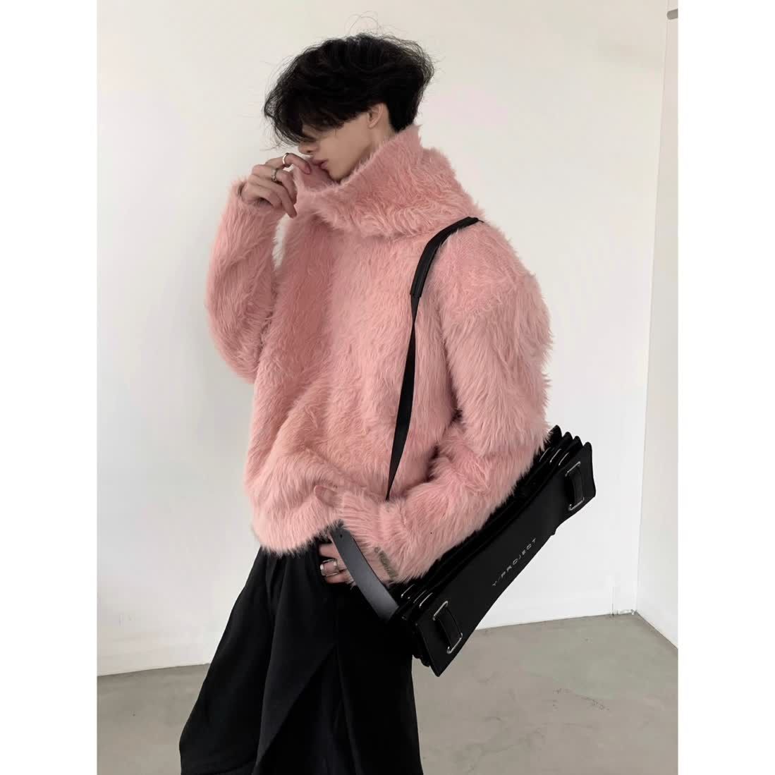 Fur Collar Pullovers Pink Mens - Wildman Hunting & Outdoor Photos ulasan dan harga