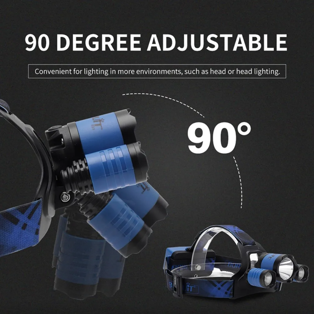 BORUiT B21 3000LM LED Headlamp - Outdoor Hunting Bike ulasan dan harga