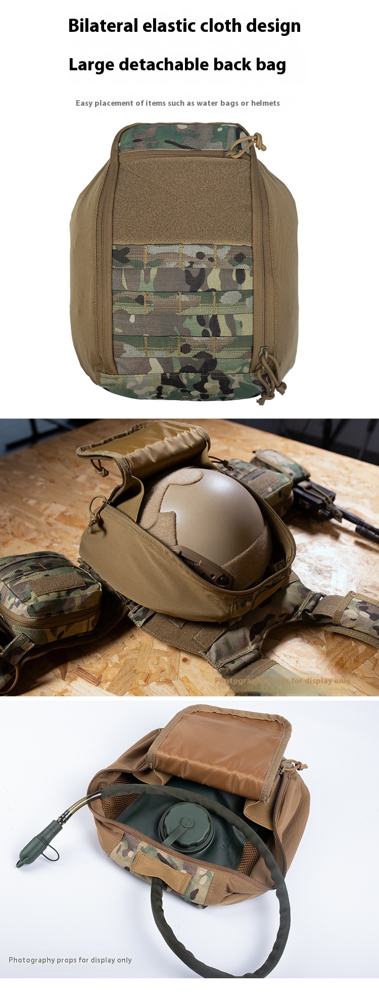 YAKEDA 8833 Tactical Vest - Hu - Outdoor Hunting Vest ulasan dan harga