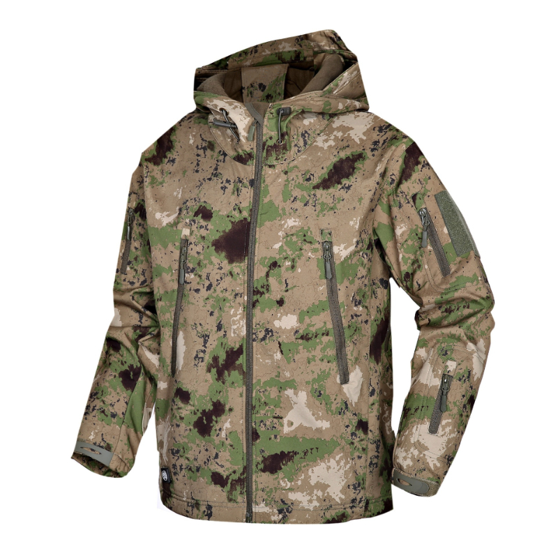 Men Outdoor TAD Shark Skin Sof - Outdoor Hunting Hoodie ulasan dan harga