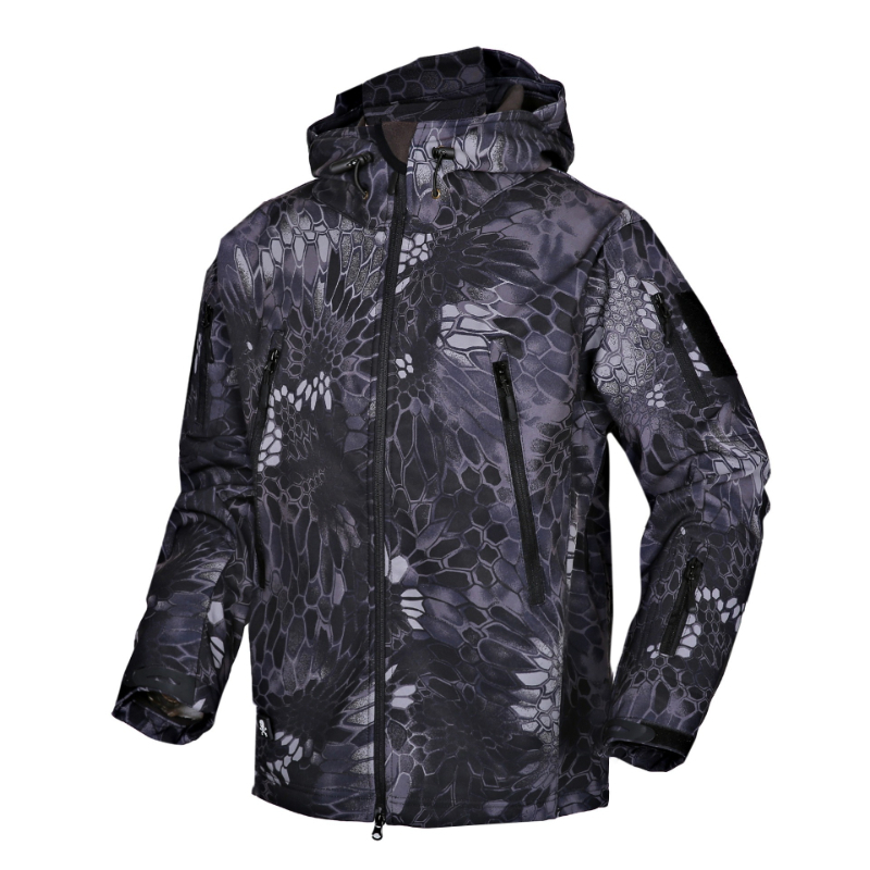 Men Outdoor TAD Shark Skin Sof - Outdoor Hunting Hoodie ulasan dan harga