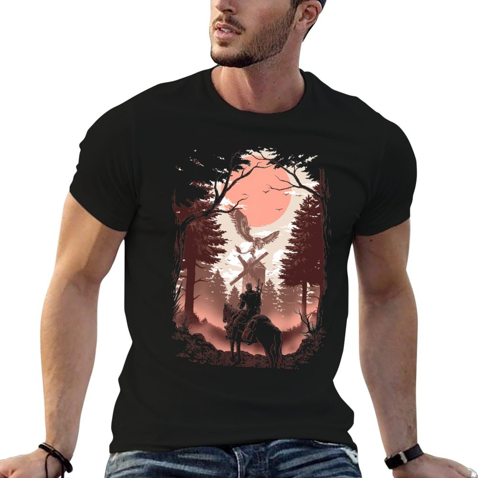 The Wild Hunt T-Shirt Outdoor  - Wildman Hunting & Outdoor Photos ulasan dan harga