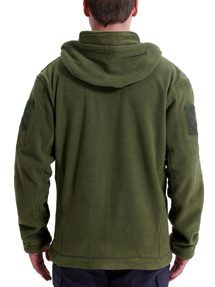 Men's Tactical Fleece Jacket W - Outdoor Hunting Hoodie ulasan dan harga