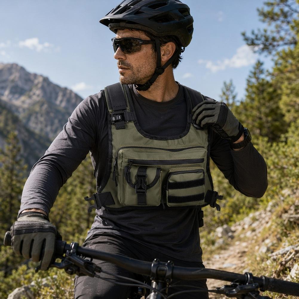 Multi Pocket Outdoor Tactical  - Outdoor Hunting Vest ulasan dan harga