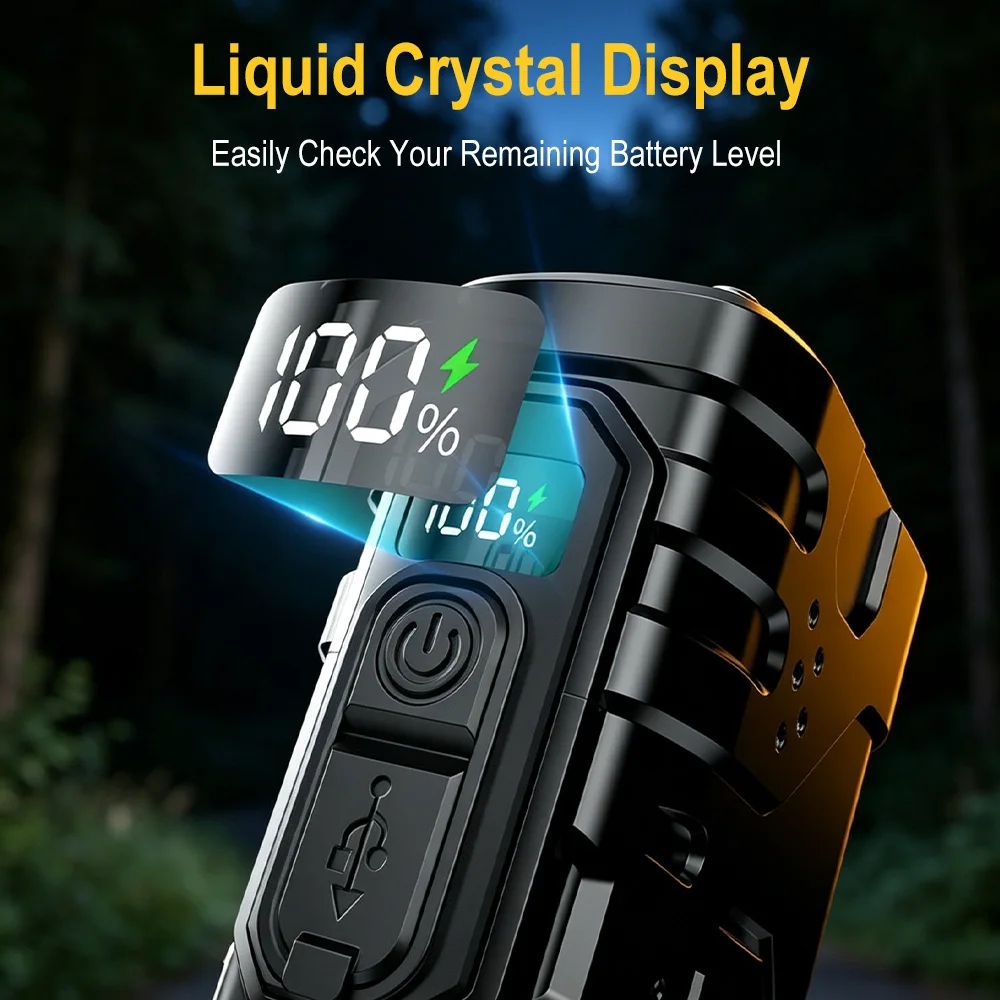 BORUIiT Hand Crank EDC LED Fla - Outdoor Hunting Bike ulasan dan harga