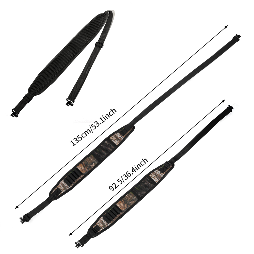 Adjustable Rifle Sling with Sh - Rifle Sling Swivel ulasan dan harga