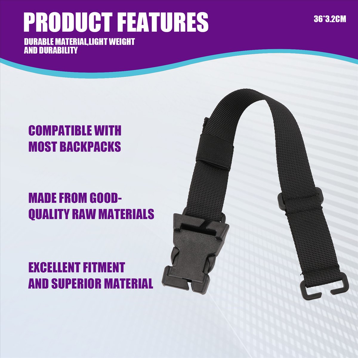 [MEGAL SALE]4Pcs Molle Straps  - Outdoor Hunting Vest ulasan dan harga