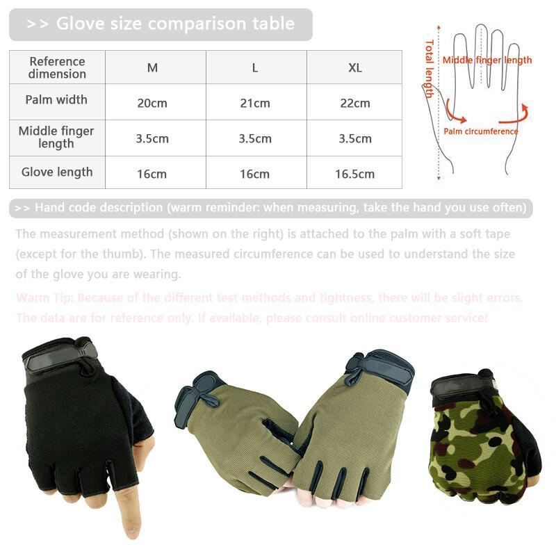 Cycling Tactical Half Finger G - Outdoor Hunting Bike ulasan dan harga