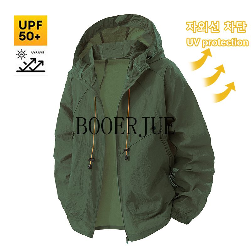 Outdoor Sports Coat Anti UV Wi - Men'S Outdoor Hunting Jacket ulasan dan harga