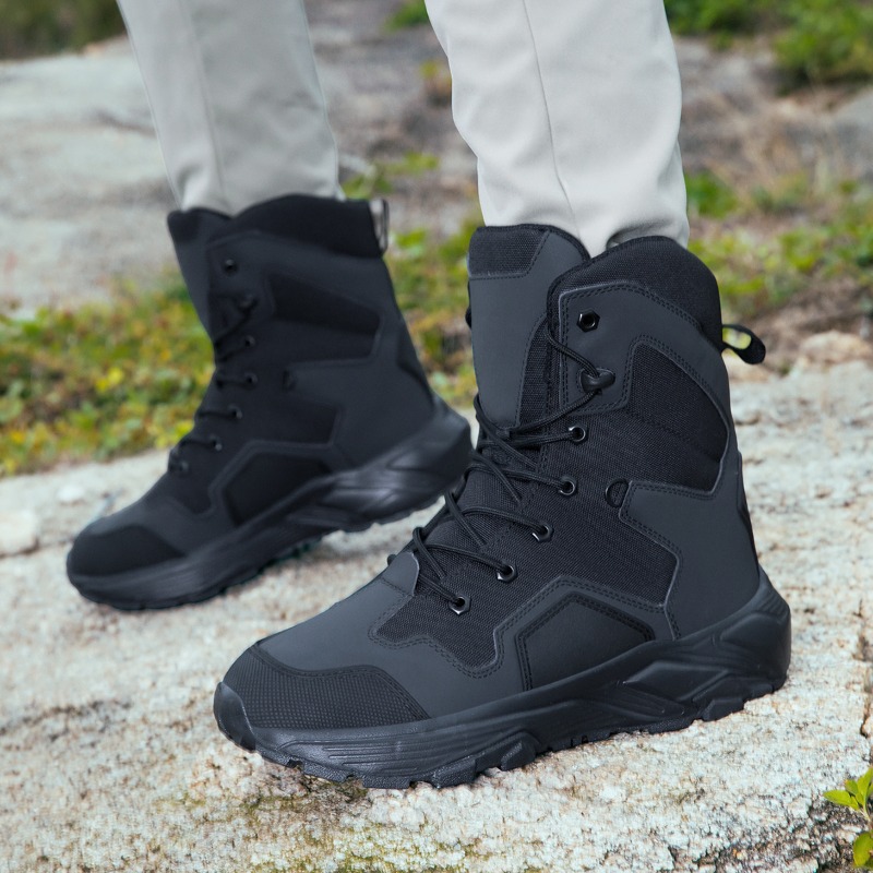 Men Tactical Boots Lace Up Wil - Wildman Hunting & Outdoor Photos ulasan dan harga
