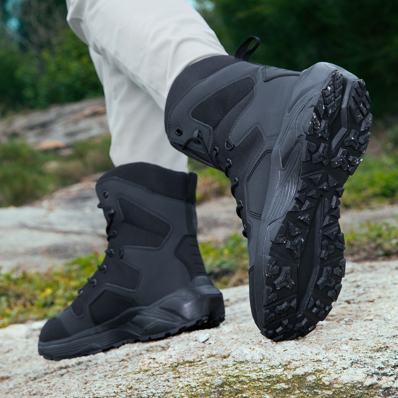 Men Tactical Boots Lace Up Wil - Wildman Hunting & Outdoor Photos ulasan dan harga