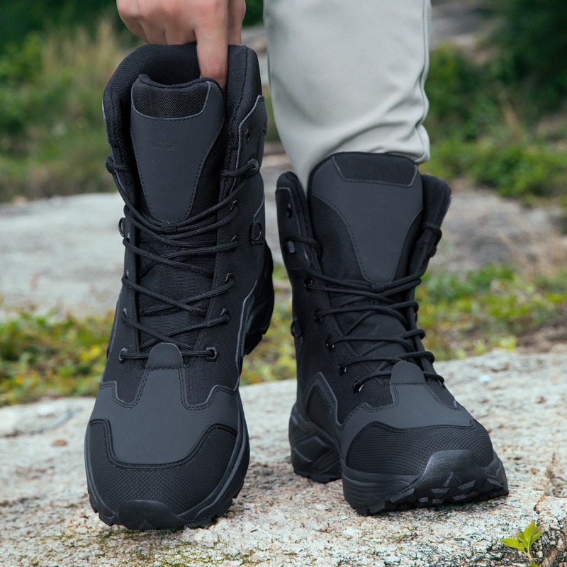 Men Tactical Boots Lace Up Wil - Wildman Hunting & Outdoor Photos ulasan dan harga