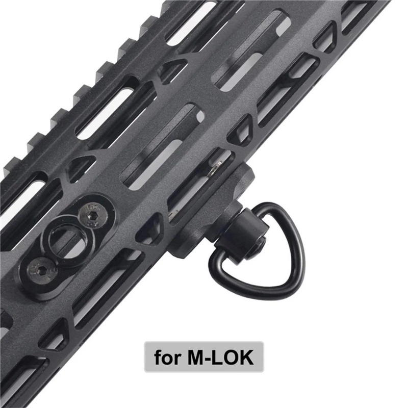 1/2PCS Rifle Push Button QD Re - Rifle Sling Swivel ulasan dan harga