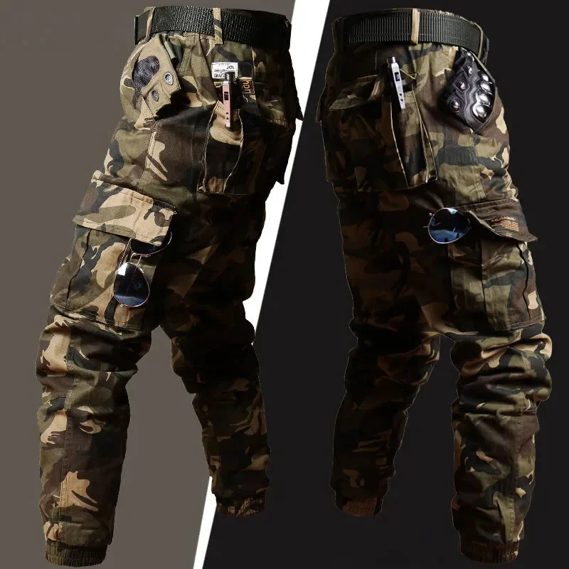 Mens Camouflage Set Multi Pock - Safari Outdoor Hunting Jackets ulasan dan harga