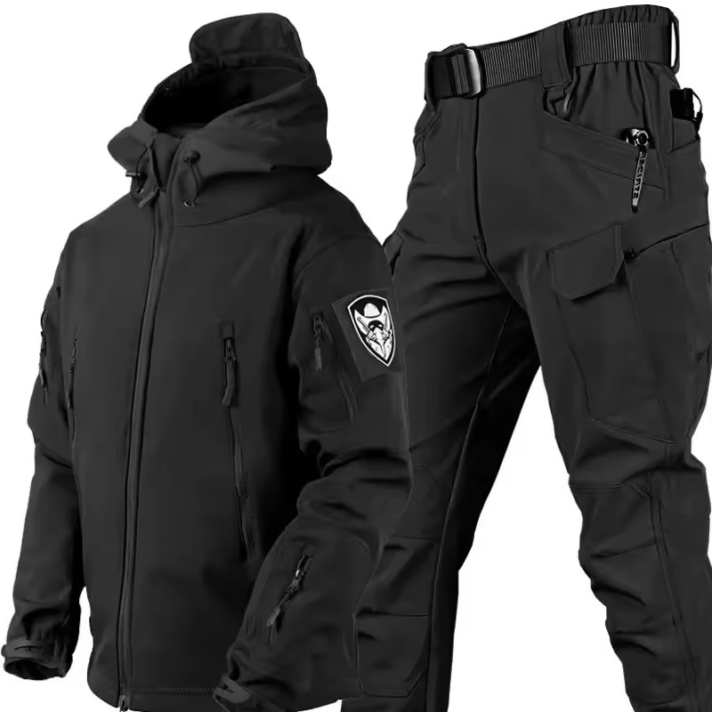 Winter Thicken Men Camo Suit W - Safari Outdoor Hunting Jackets ulasan dan harga