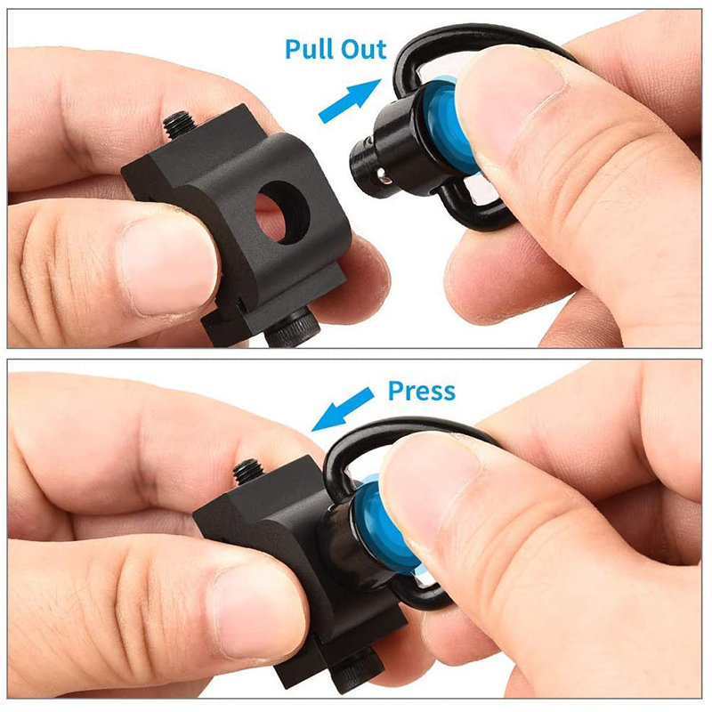 QD Quick Release Gun Sling Swi - Rifle Sling Swivel ulasan dan harga