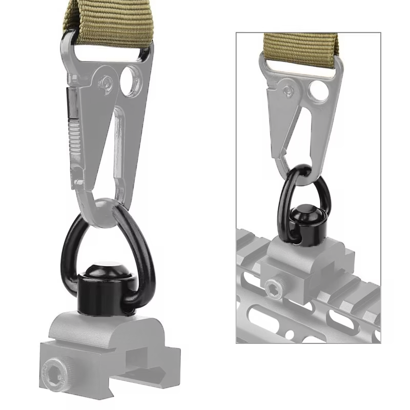 QD Quick Release Gun Sling Swi - Rifle Sling Swivel ulasan dan harga