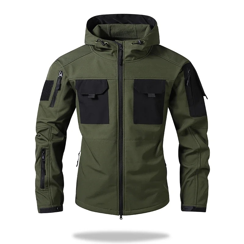 Mens Tactical Softshell Jacket - Safari Outdoor Hunting Jackets ulasan dan harga