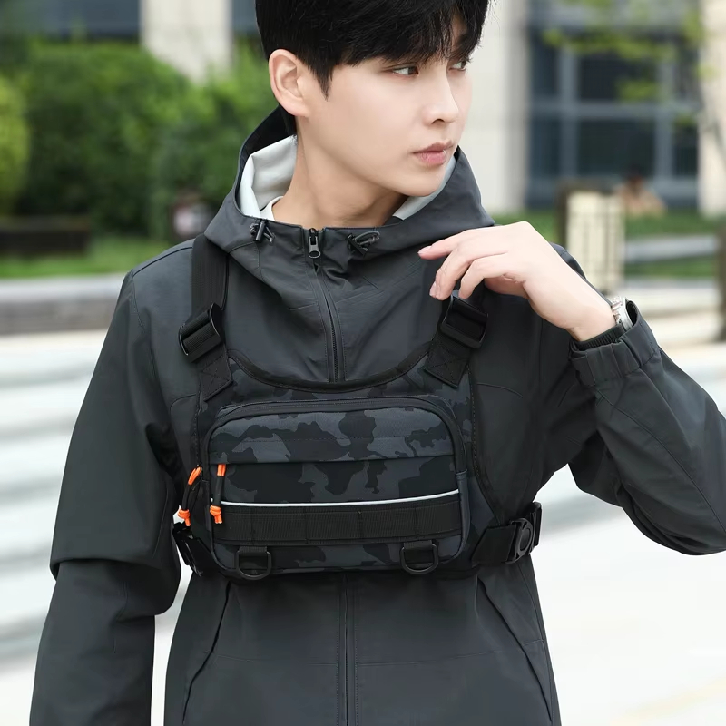 Cycling Front Chest Vest Tacti - Outdoor Hunting Vest ulasan dan harga