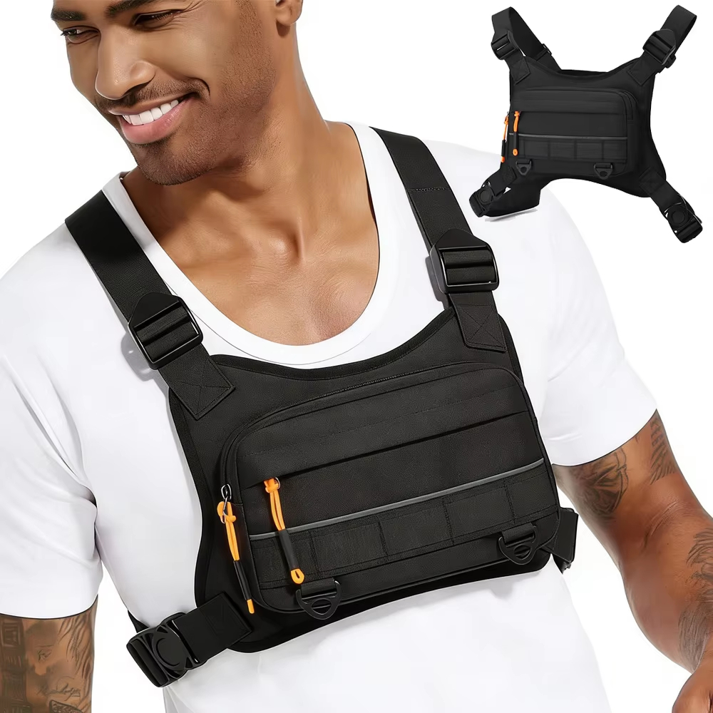 Cycling Front Chest Vest Tacti - Outdoor Hunting Vest ulasan dan harga