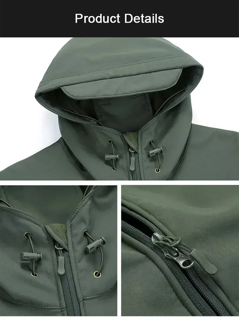5XL 6XL CP Camouflage Soft She - Men'S Outdoor Hunting Jacket ulasan dan harga