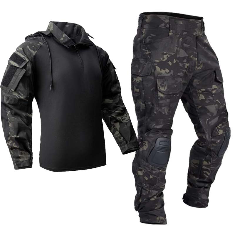 Men Tactical Uniform Milit Out - Outdoor Hunting Hoodie ulasan dan harga